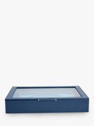 WOLF Sophia Leather Jewellery Box with Window