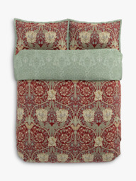Morris & Co. Honeysuckle & Tulip Duvet Cover Set - thumbnail 4