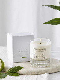 The White Company Lime & Bay Scented Candle, 140g - thumbnail 2