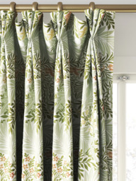 William Morris At Home Larkspur Made to Measure Curtains or Roman Blind, Nettle - thumbnail 6