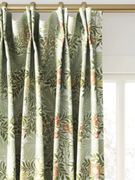 William Morris At Home Larkspur Made to Measure Curtains or Roman Blind, Nettle - thumbnail 4