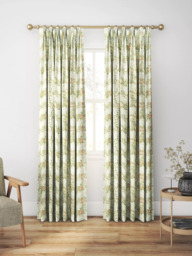 William Morris At Home Larkspur Made to Measure Curtains or Roman Blind, Nettle - thumbnail 5