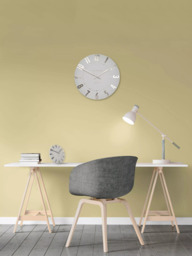 Thomas Kent Mulberry Wall Clock, 30cm, Silver Cloud - thumbnail 4