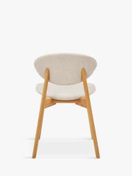 John Lewis Demi Dining Chair, Oak/Natural - thumbnail 4