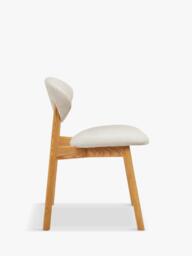 John Lewis Demi Dining Chair, Oak/Natural - thumbnail 3