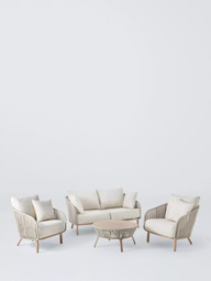 John Lewis Flat Rope Weave 2-Seater Garden Sofa - thumbnail 6