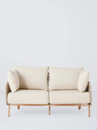 John Lewis Flat Rope Weave 2-Seater Garden Sofa - thumbnail 2