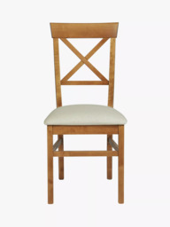 Laura Ashley Balmoral Pair of Dining Chairs, Honey - thumbnail 2