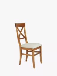 Laura Ashley Balmoral Pair of Dining Chairs, Honey - thumbnail 1