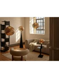Tom Dixon Whirl Table Lamp, Gold/Black - thumbnail 5