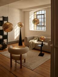 Tom Dixon Whirl Table Lamp, Gold/Black - thumbnail 4