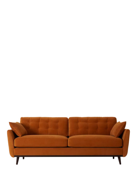 Swyft Model 10 Large 3 Seater Sofa, Dark Leg - image 1