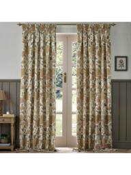 Morris & Co. Cray Pair Lined Pencil Pleat Curtains - thumbnail 5