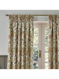 Morris & Co. Cray Pair Lined Pencil Pleat Curtains - thumbnail 2