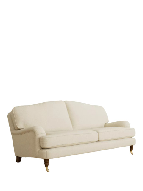 Laura Ashley Lynden Large 3 Seater Sofa, Teak Leg - image 1