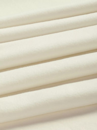 John Lewis Thermal Pencil Pleat & Eyelet Curtain Lining, Natural - thumbnail 4