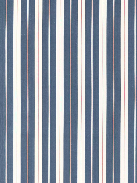 Clarke & Clarke Belgravia Made to Measure Curtains or Roman Blind, Navy/Rouge - image 1