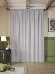 John Lewis Cotton Stripe Slot Top Voile Panel - thumbnail 4