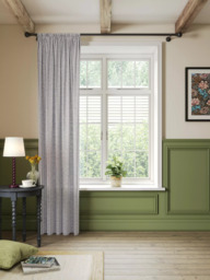 John Lewis Cotton Stripe Slot Top Voile Panel - thumbnail 2