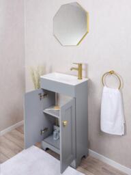 hib. Fusion Octagon Bathroom Mirror - thumbnail 4