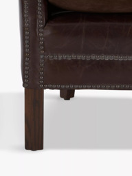 Halo Little Professor Leather Armchair - thumbnail 6
