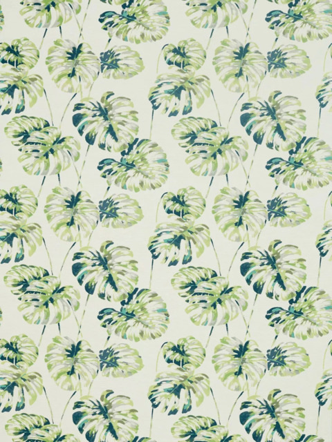Harlequin Kelapa Made to Measure Curtains or Roman Blind, Emerald/Zest - image 1