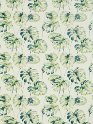 Harlequin Kelapa Made to Measure Curtains or Roman Blind, Emerald/Zest - thumbnail 1