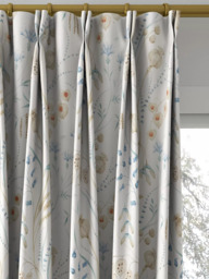 Sanderson Summer Harvest Made to Measure Curtains or Roman Blind, Cornflower/Wheat - thumbnail 4