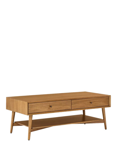 west elm Mid-Century Wood Coffee Table, Acorn - image 1