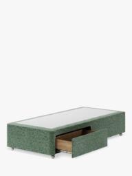 Hypnos Pocket Sprung Upholstered 2 Drawer Divan Base, Single - thumbnail 2
