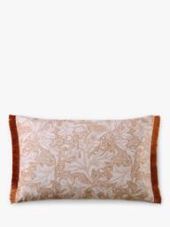 William Morris At Home Wild Tulip Cushion, Copper - thumbnail 2