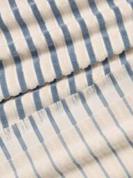 John Lewis Striped Fringed Towels - thumbnail 3