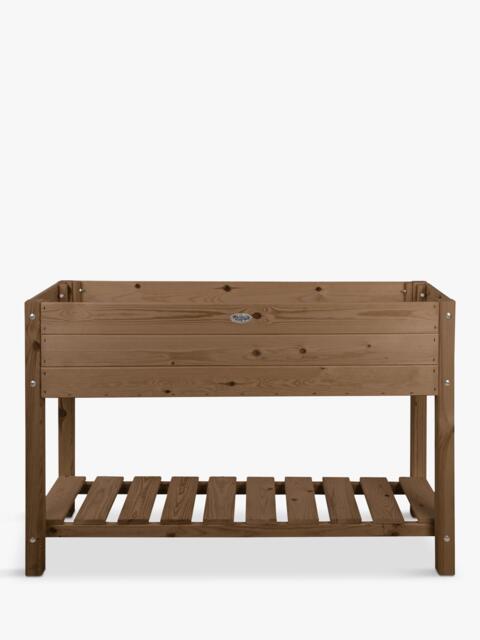 Fallen Fruits Large Spruce Wood Raised Planter