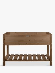 Fallen Fruits Large Spruce Wood Raised Planter