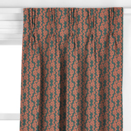 John Lewis Else Weave Made to Measure Curtains or Roman Blind, Cinnabar - thumbnail 6