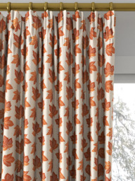 Sanderson Flannery Made to Measure Curtains or Roman Blind, Russet - thumbnail 2