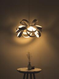 Tom Raffield Cove Skipper Small Pendant Ceiling Light, Dia.46cm - thumbnail 3