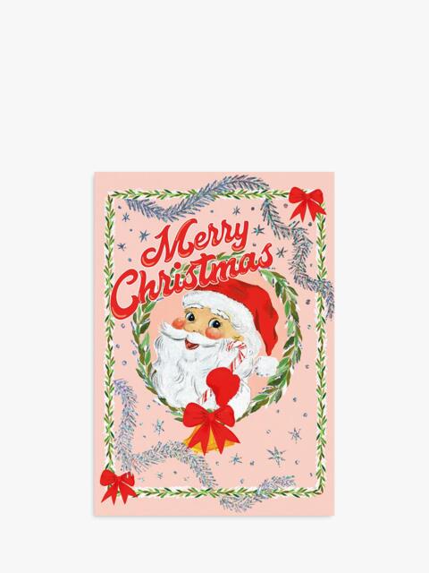 Art File Santa Christmas Card