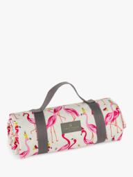 Sara Miller Flamingo Extra Large Picnic Rug, Pink