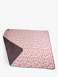 Sara Miller Flamingo Extra Large Picnic Rug, Pink - thumbnail 2