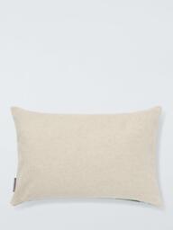 Harlequin Kilim Cushion, Forest Emerald - thumbnail 2