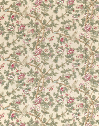 Sanderson Caverley Rose Made to Measure Curtains or Roman Blind, Rose/Pewter