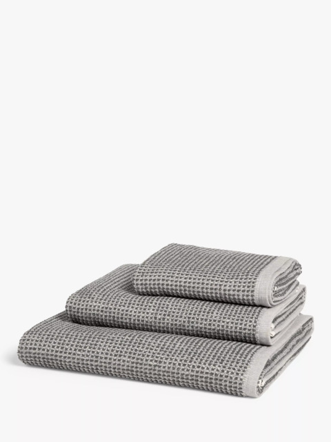 John Lewis Textured Towels