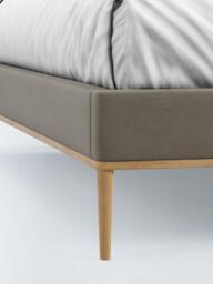 John Lewis Show-Wood Upholstered Bed Frame, Super King Size - thumbnail 4
