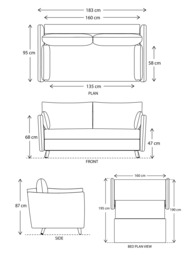 Swyft Model 08 2.5 Seater Sofa Bed - thumbnail 2