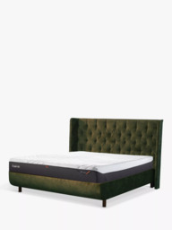 TEMPUR® Arc™ Adjustable Disc Luxury Upholstered Bed Frame, King Size
