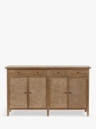OKA Balabac Rattan Sideboard, Natural - thumbnail 1