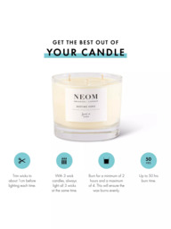 NEOM Wellbeing London Bedtime Hero 3 Wick Scented Candle, 420g - thumbnail 6
