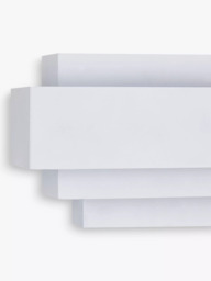 John Lewis Mezze Metal Wall Light, White - thumbnail 5