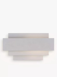 John Lewis Mezze Metal Wall Light, White - thumbnail 6